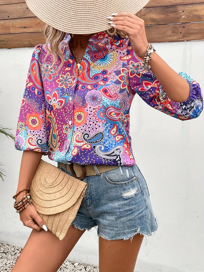 Sophia™ Paisley Print Blouse