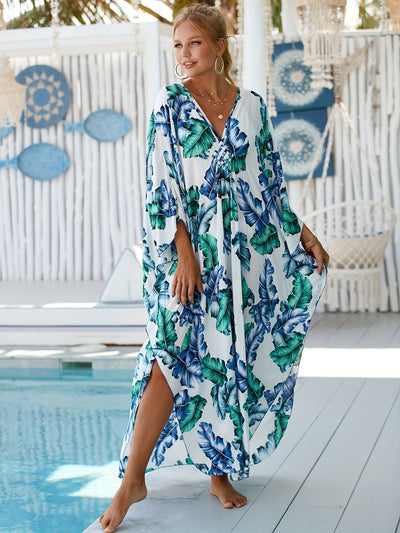 Geneira - Tropical Resort Bamboo Maxi Dress