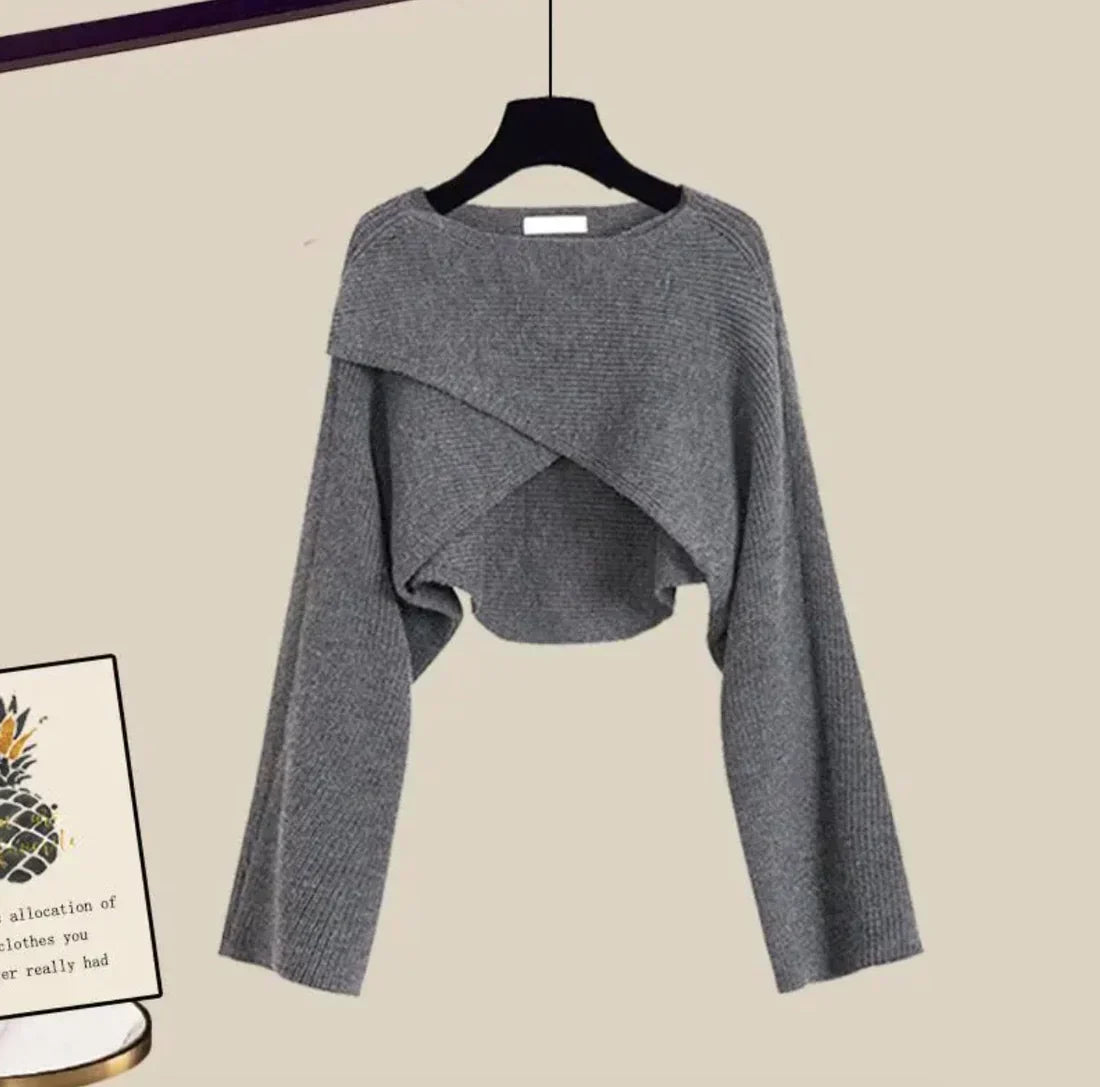 Tina | Comfortable Three-piece Long Sleeve Set