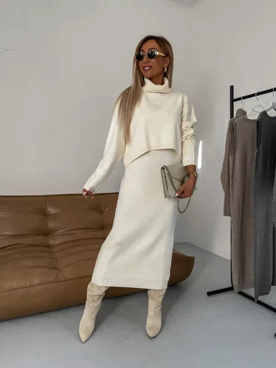 Joana | Dress With Matching Turtleneck