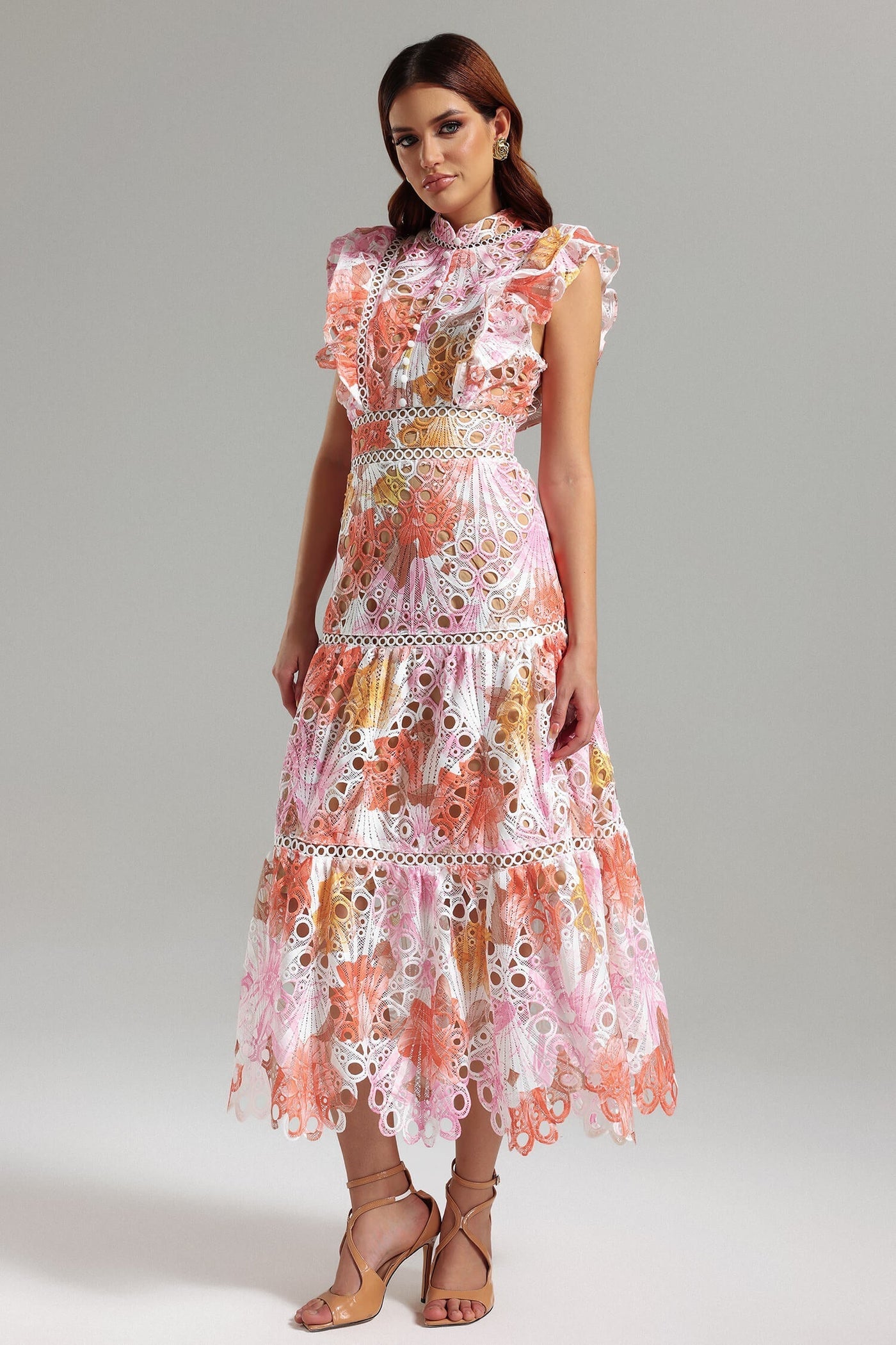 Selena | Hollow Maxi Dress
