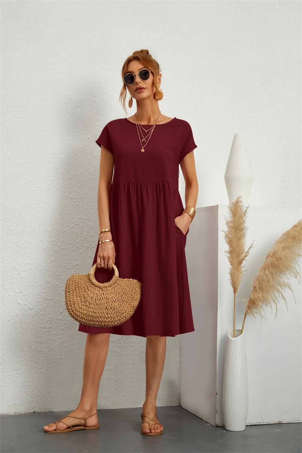 Gottlinde - Vintage Summer Dress for Women