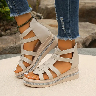 Mila - Wedge Sandals