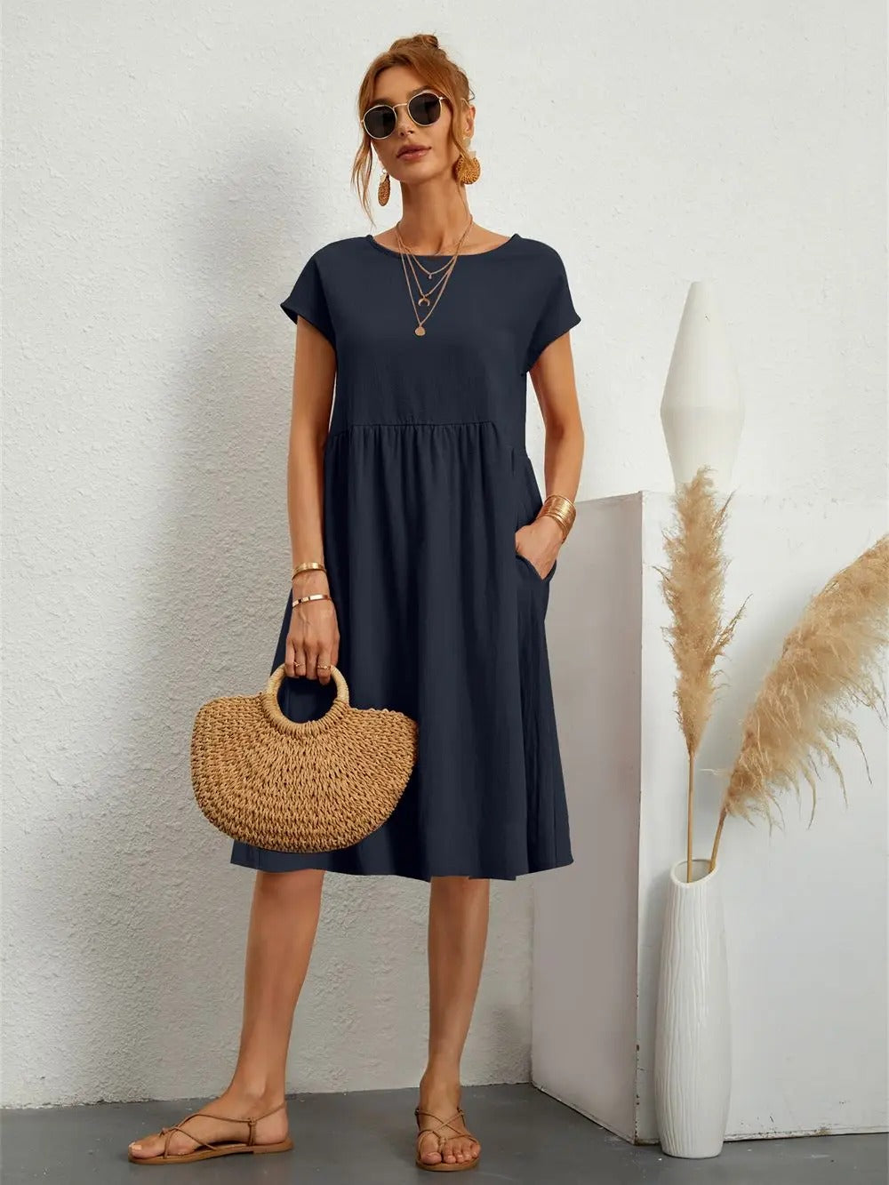 Gottlinde - Vintage Summer Dress for Women