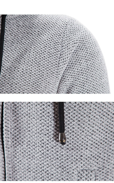 Christo | Men's Casual Long Hooded Jacket