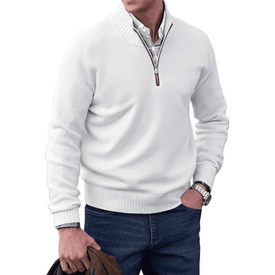 Ethan | Elegant Sweater with Zipper