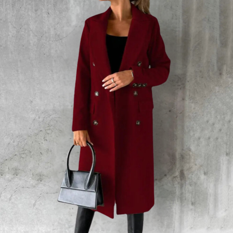 Damari | Elegant Wool Trenchcoat