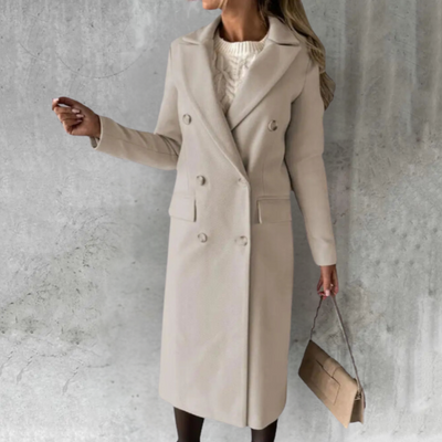 Jaiyana | Elegant Wool Trenchcoat