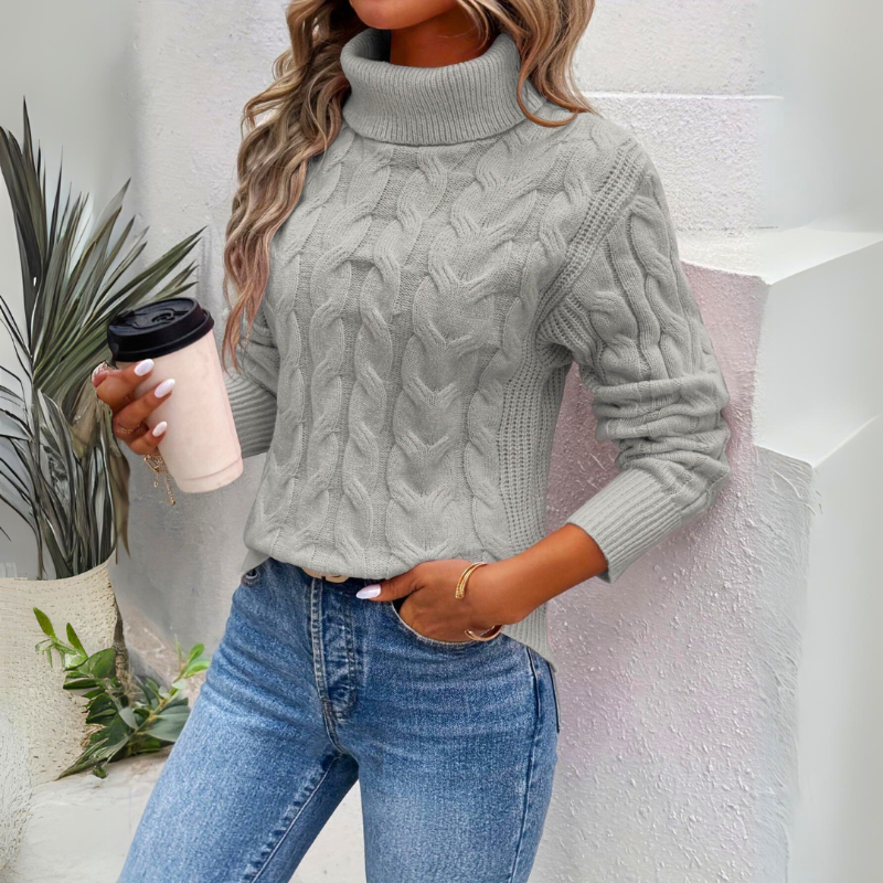 Far | Knitted Turtleneck Sweater
