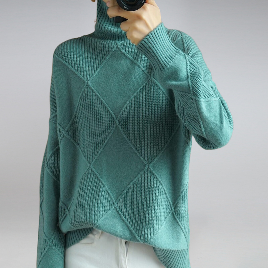 Darcy - Couture Turtleneck Sweater