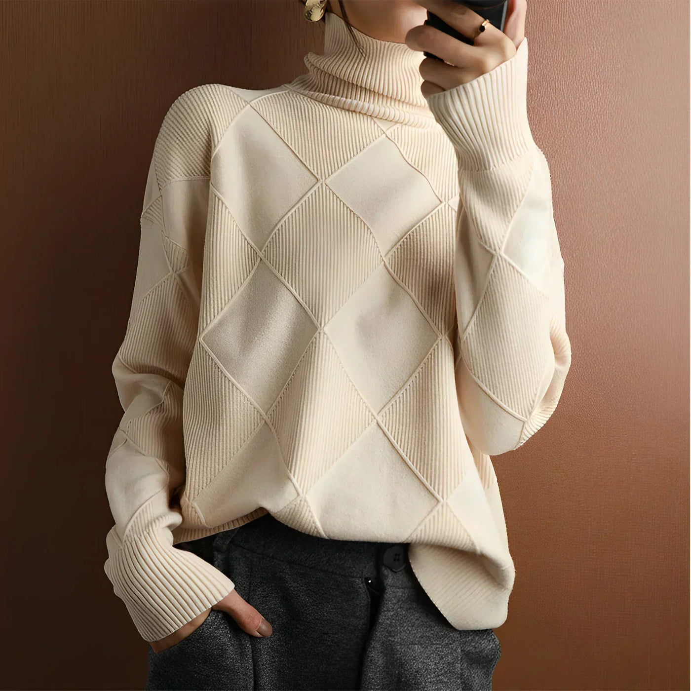 Amalia | Soft Knitted Turtleneck