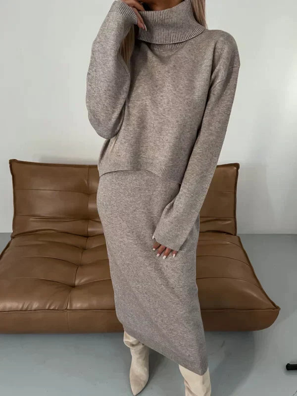 Joana | Dress With Matching Turtleneck
