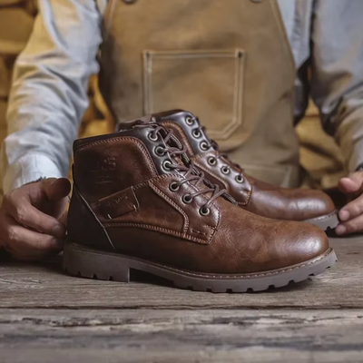 Aaron | Vintage leather boots