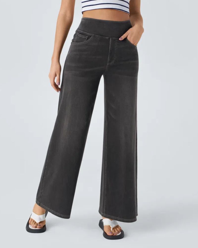 Nova | High-Waisted Wide Leg Pants