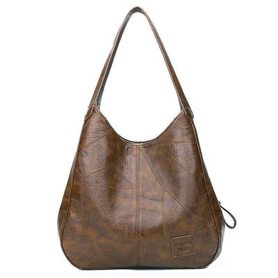 KARLIE™ | Vintage Leather Handbag for Dynamic Women