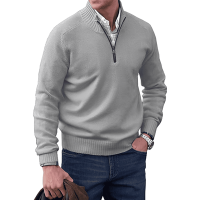 Ethan | Elegant Sweater with Zipper