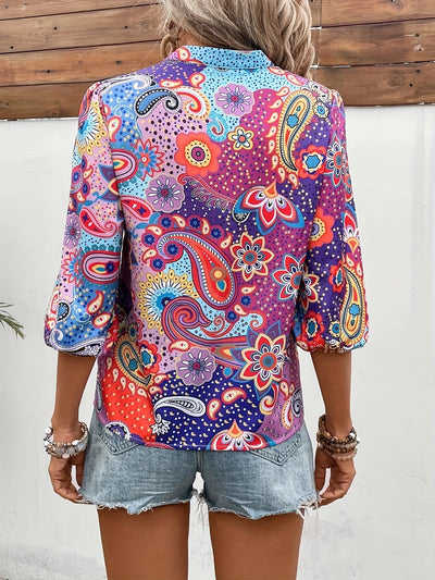 Sophia™ Paisley Print Blouse