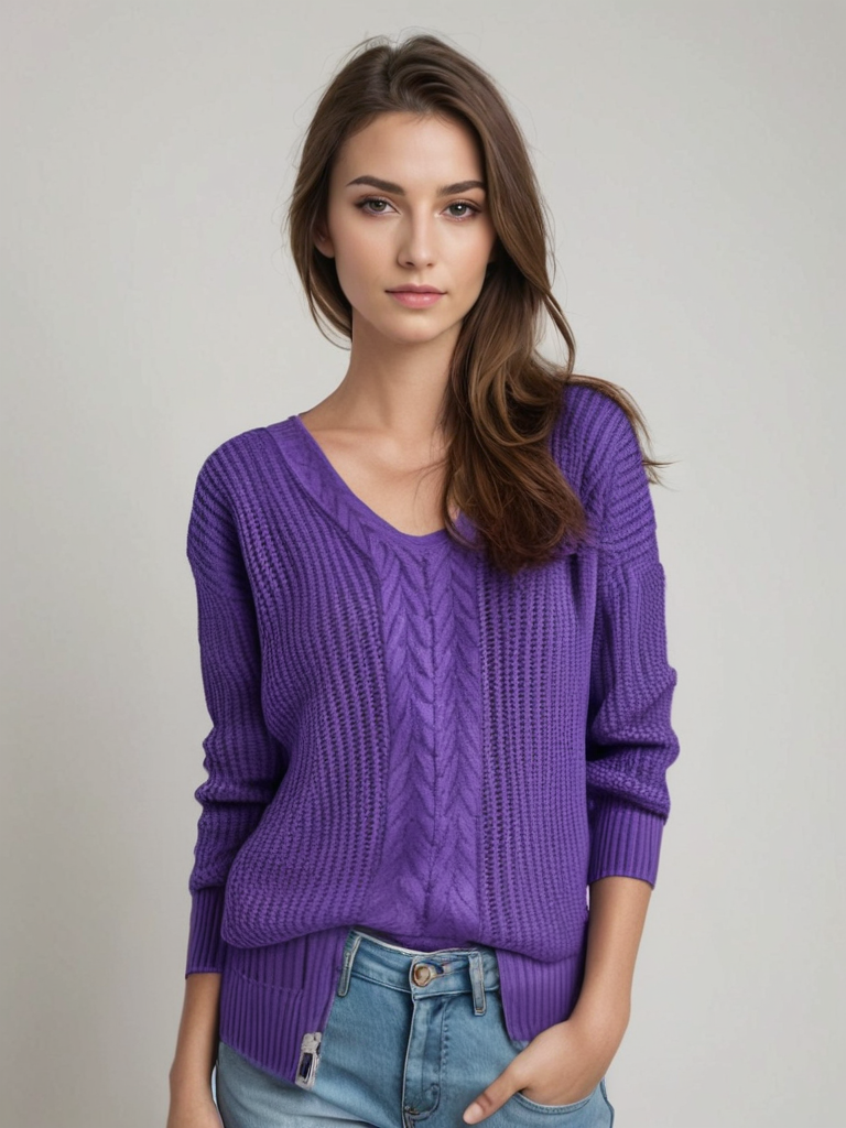 Mia™ - Elegant Knit Sweater