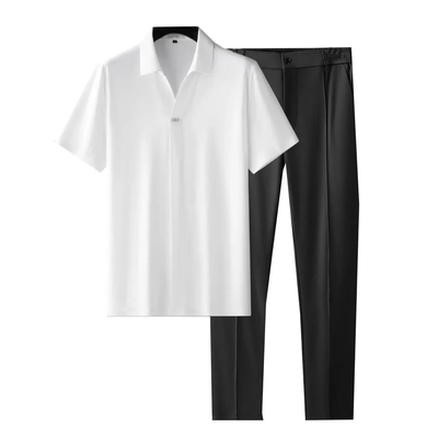 Alessandro™ | Luxury Polo & Trousers Set