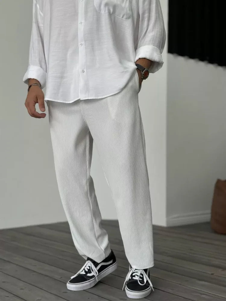 Will | Relaxed Ribbed Trousers