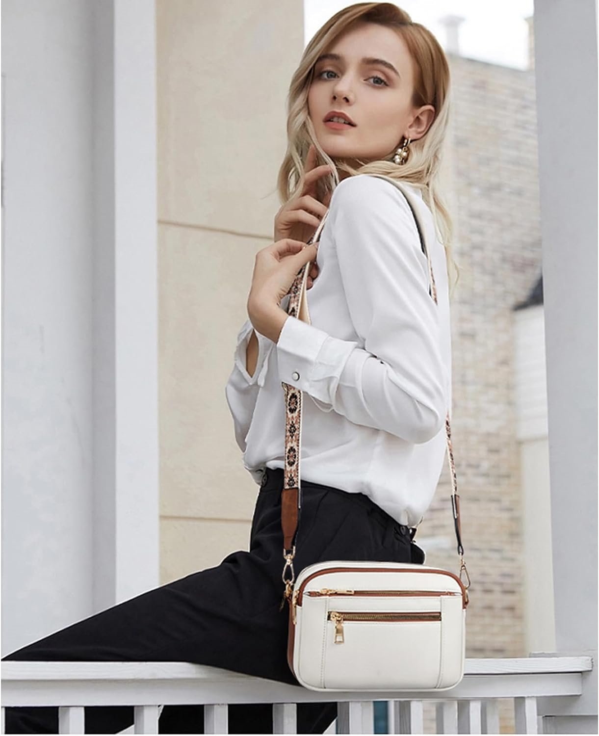 Camille | Refined Leather Shoulder Bag