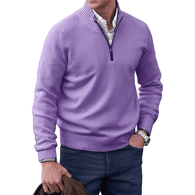 Ethan | Elegant Sweater with Zipper