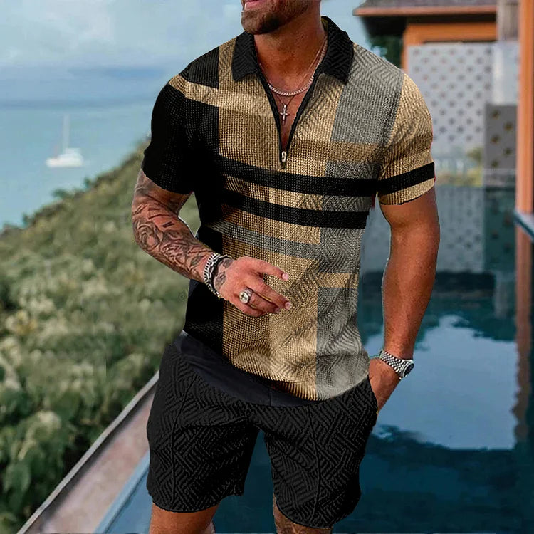 Jubal Polo Shirt And Shorts