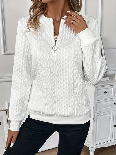 Irma® | Elegant zip-up sweater