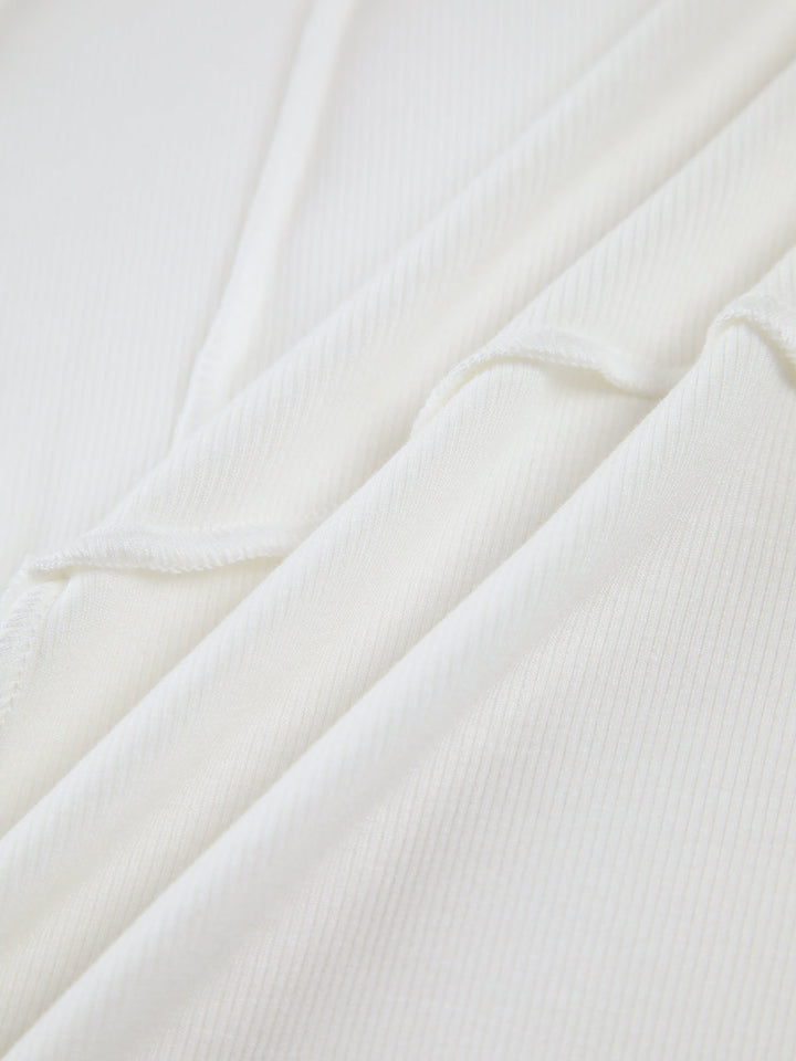 Kadian | Elegant Ribbed Long Sleeve Top