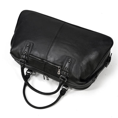 AALBORG | Black Leather Holdall