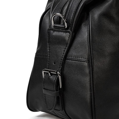 AALBORG | Black Leather Holdall
