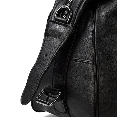 AALBORG | Black Leather Holdall