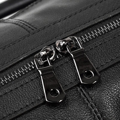 AALBORG | Black Leather Holdall
