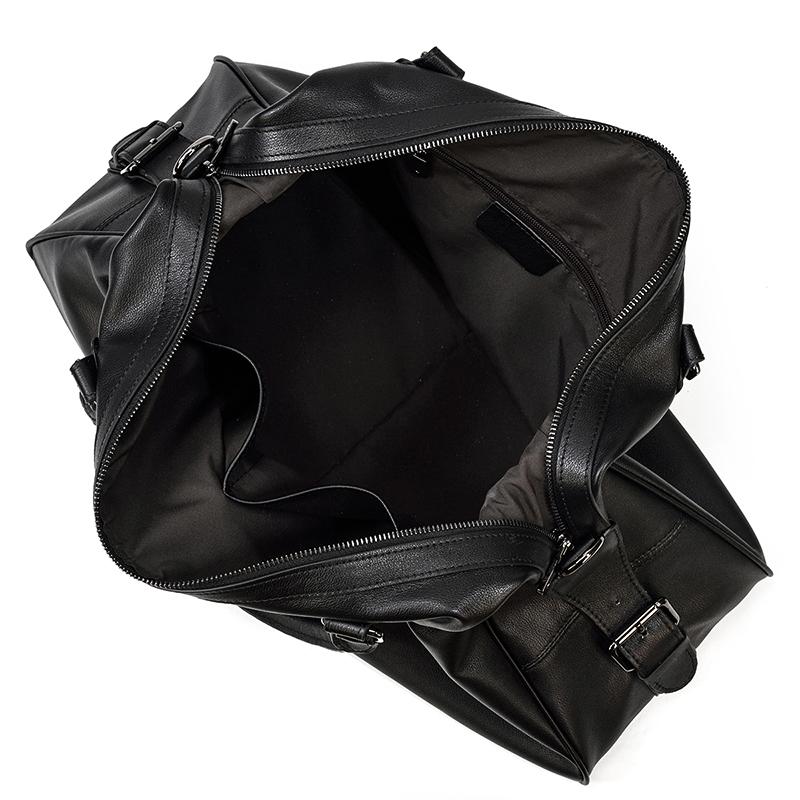 AALBORG | Black Leather Holdall