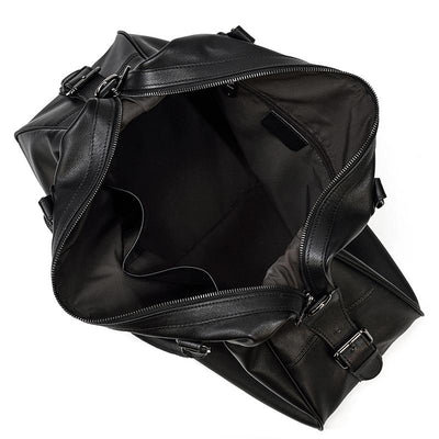 AALBORG | Black Leather Holdall