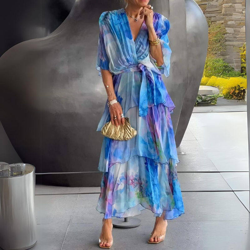 Ithiel | Stunning V-Neck Dress