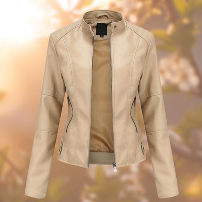 Nelle - Elegant Leather Jacket