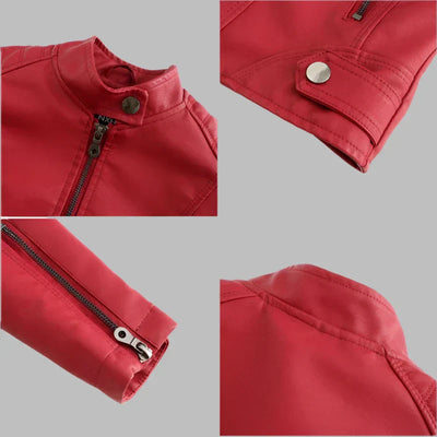 Jolien™ – Stylish Leather Jacket