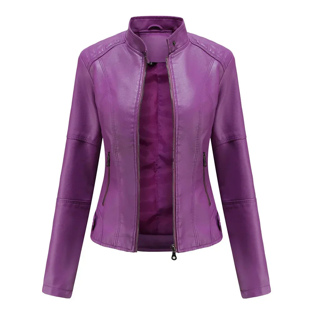Jolien™ – Stylish Leather Jacket