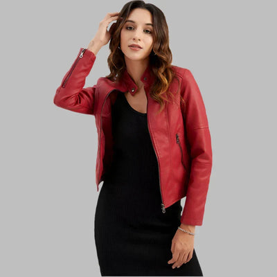 Jolien™ – Stylish Leather Jacket