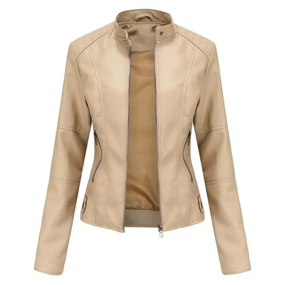 Jolien™ – Stylish Leather Jacket