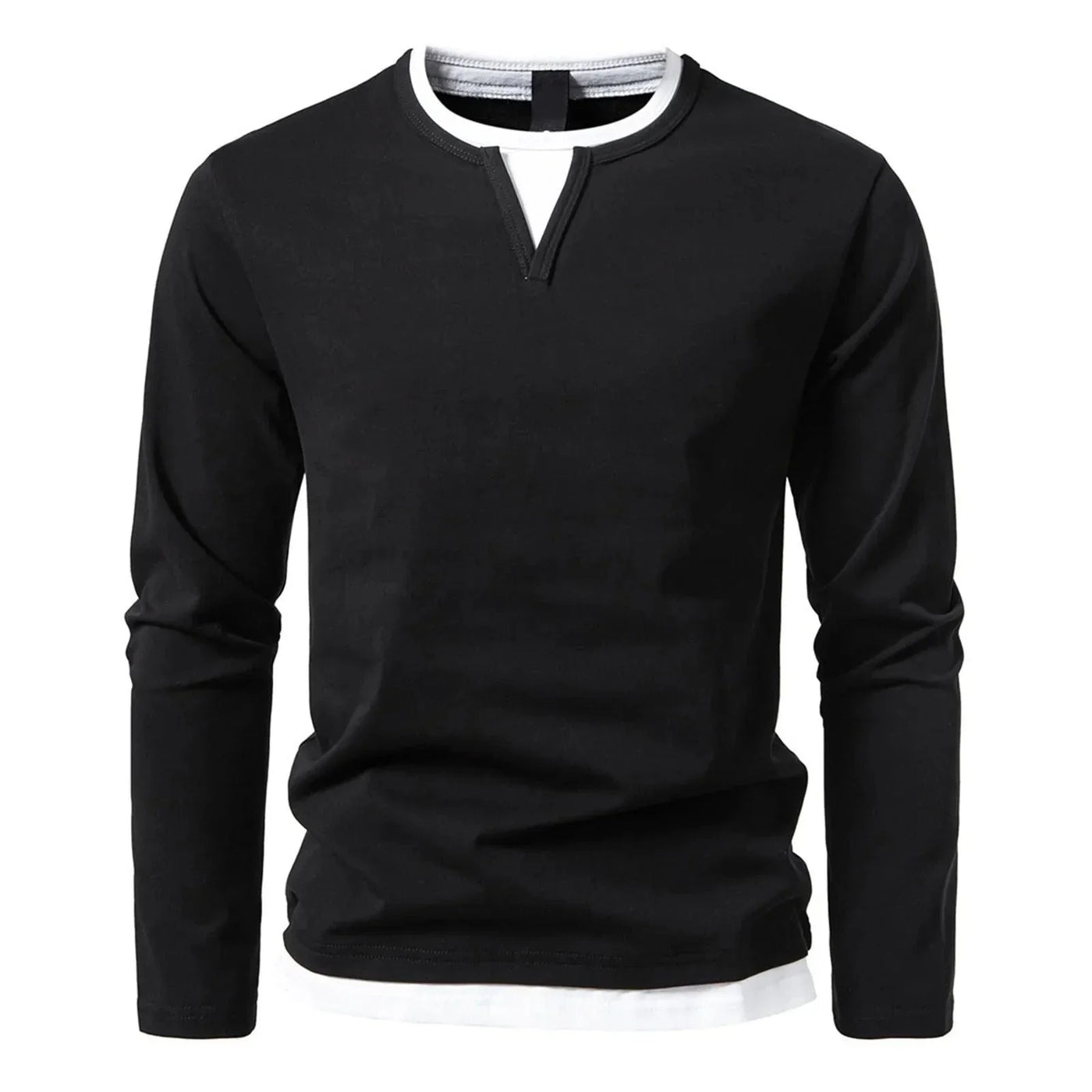 Casual Two-Layer Sweater