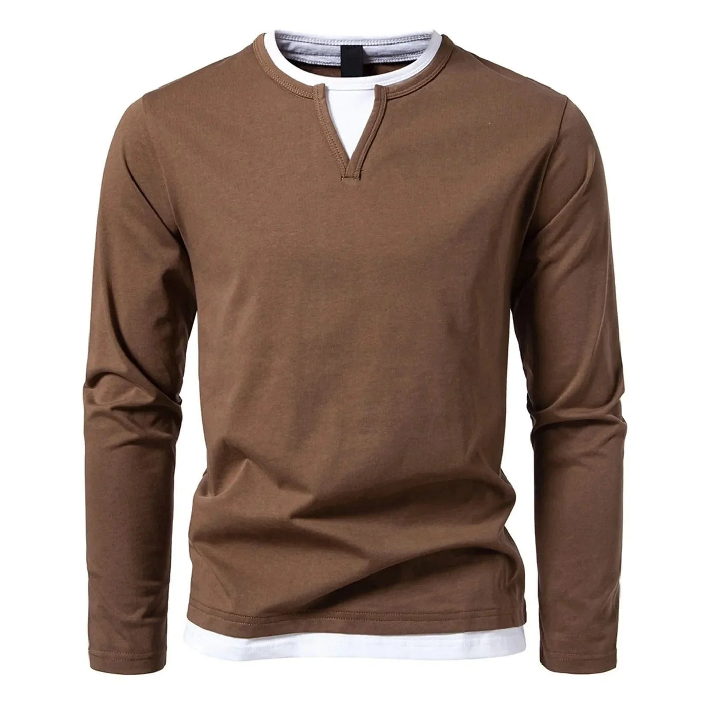 Casual Two-Layer Sweater