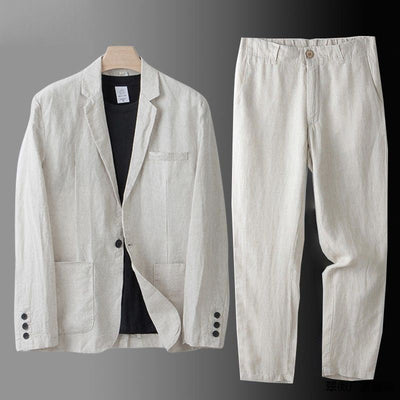 Ivan | Linen Blazer & Trousers Set