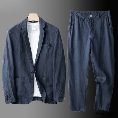 Ivan | Linen Blazer & Trousers Set