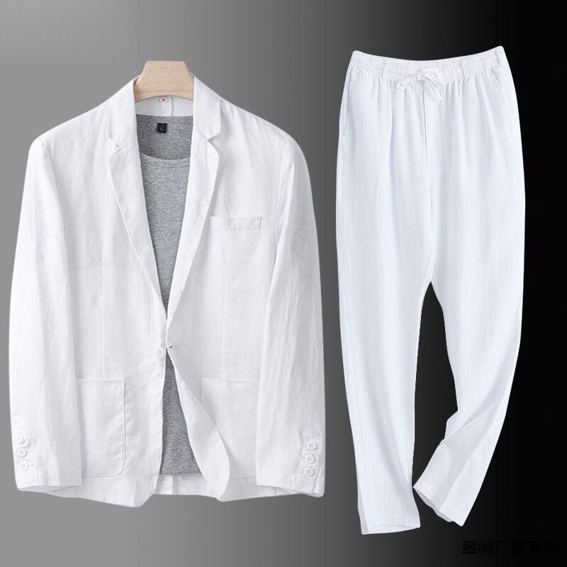 Ivan | Linen Blazer & Trousers Set