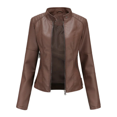 Jolien™ – Stylish Leather Jacket