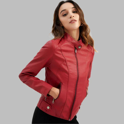 Jolien™ – Stylish Leather Jacket