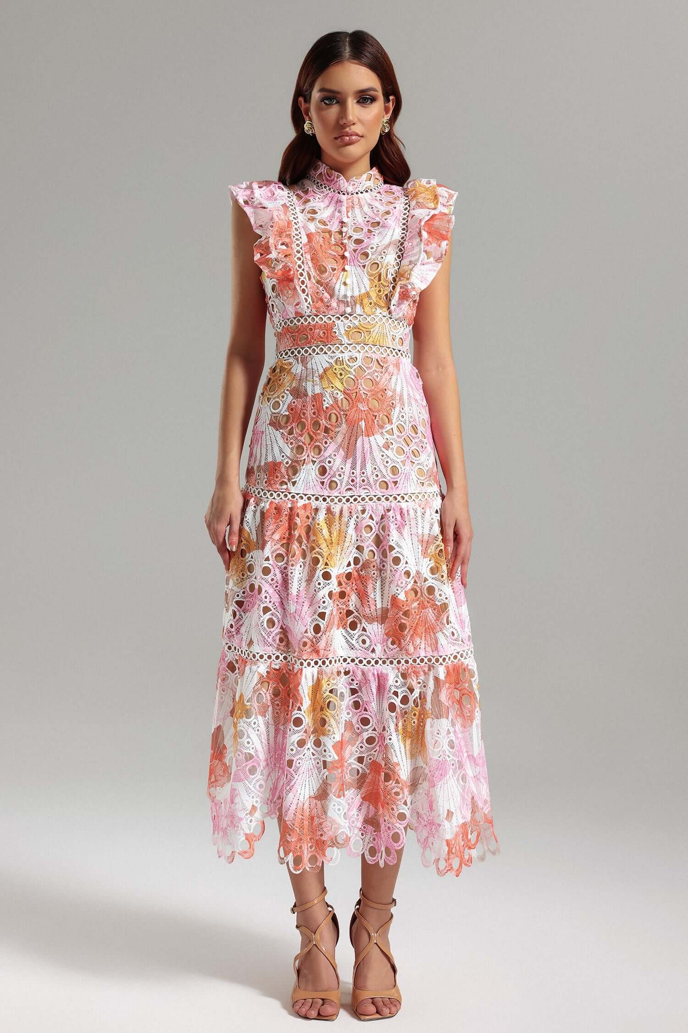 Selena | Hollow Maxi Dress