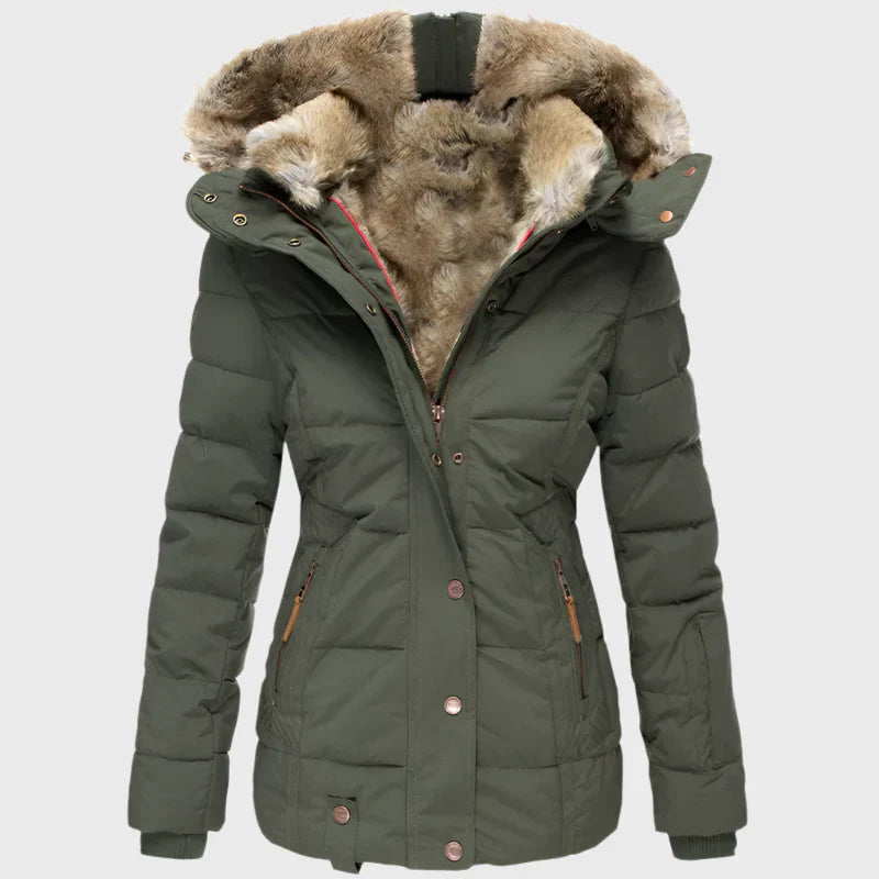 Belen™ - Warm Winter Coat with Fur Lining